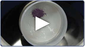 Speedmixer™ Mixing Purple Powder